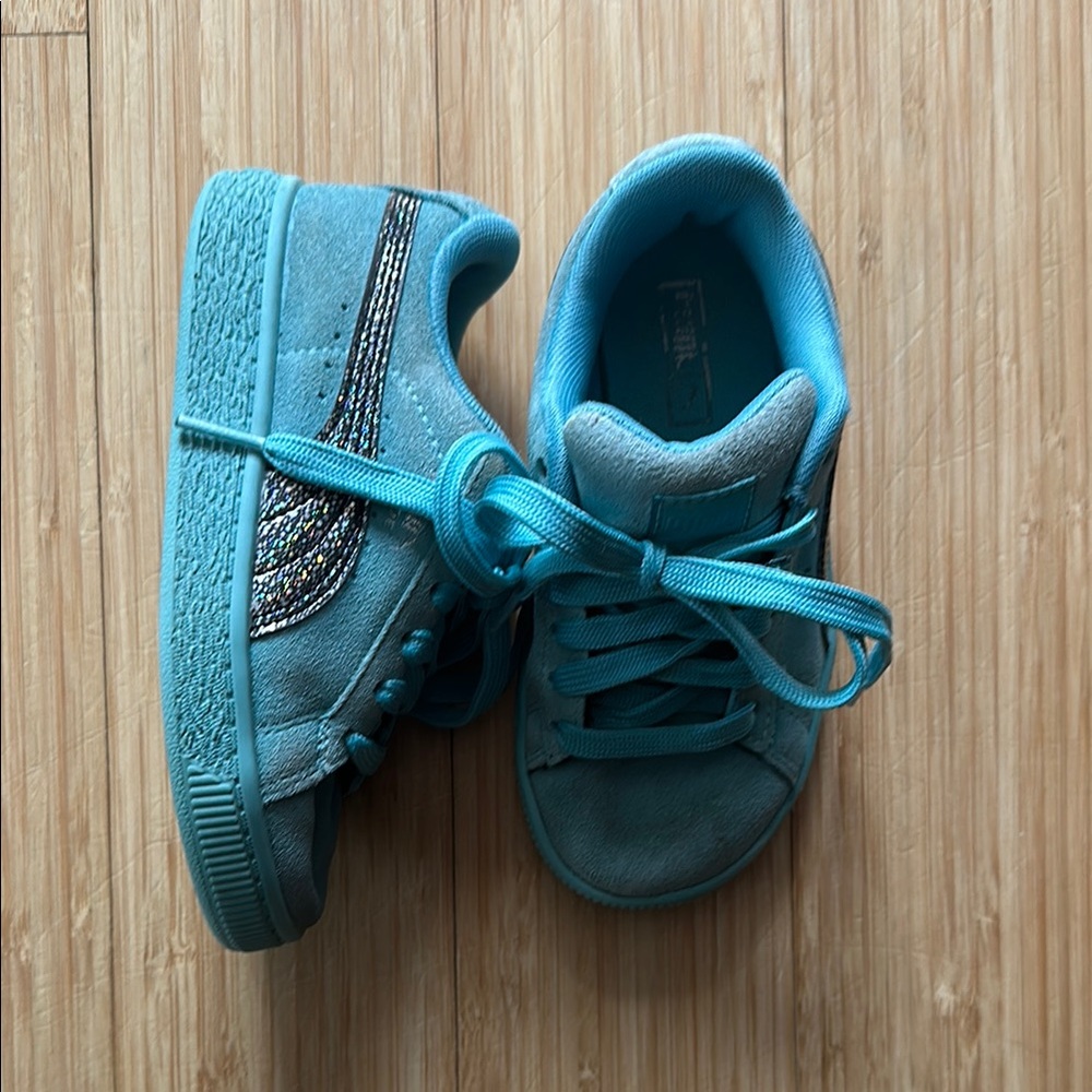Kids Blue Sneakers